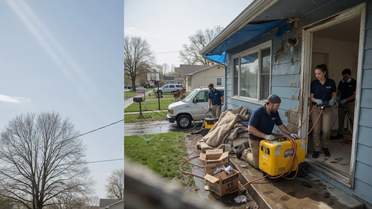 Basement Flood Cleanup in Bingham, IL near me